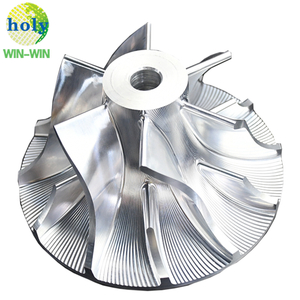 Factory OEM Precision CNC 5 Axis Machining Machined Aluminum Water Pump Impeller Custom CNC Machining Services
